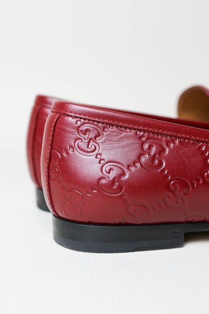 Gucci Jordaan Loafers Burgundy