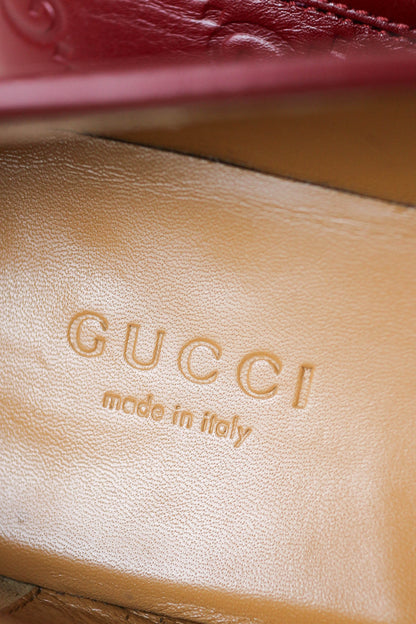 Gucci Jordaan Loafers Burgundy