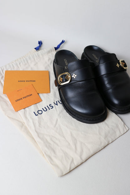 Louis Vuitton Comfort Leather Mules