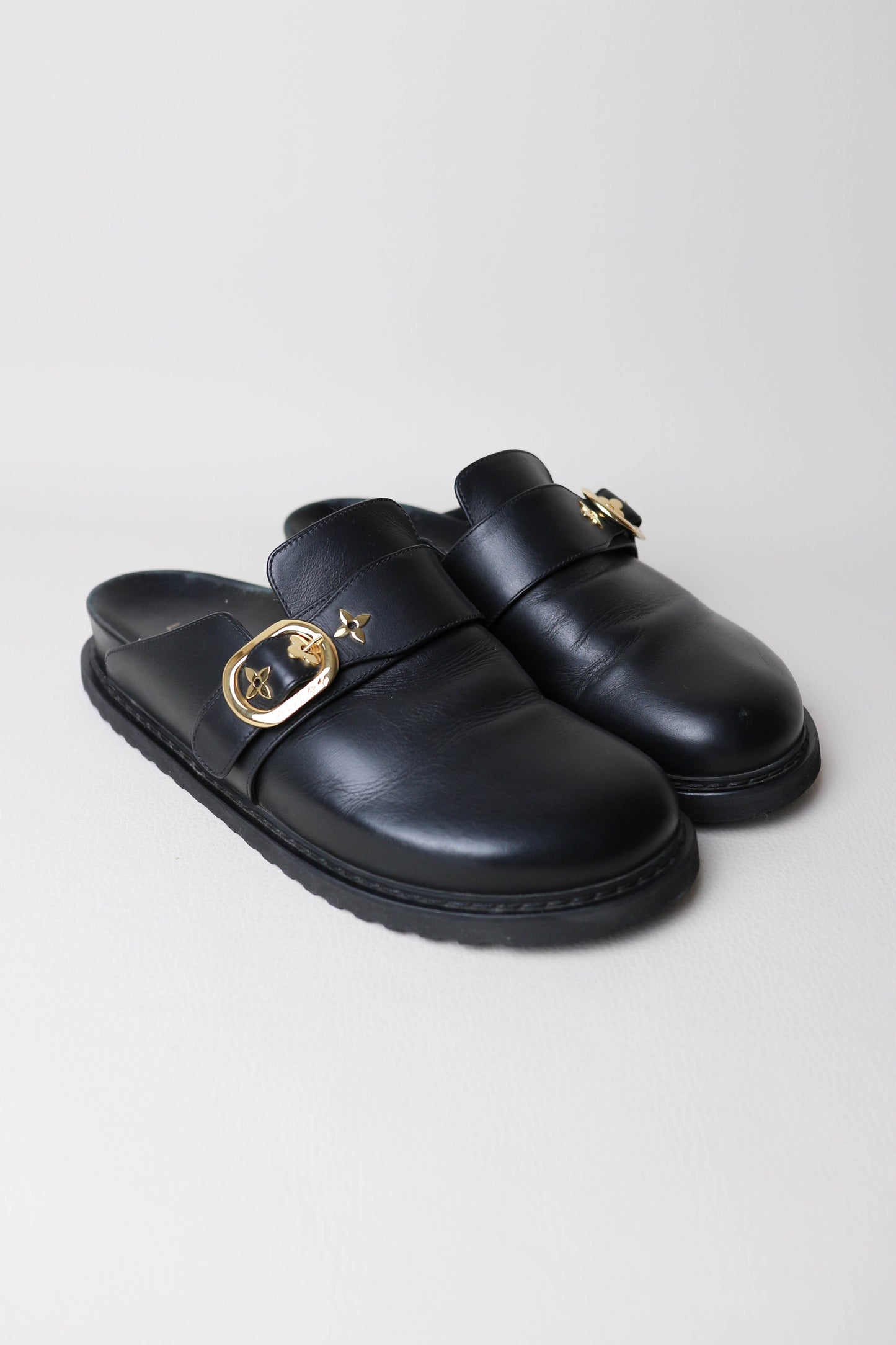 Louis Vuitton Comfort Leather Mules