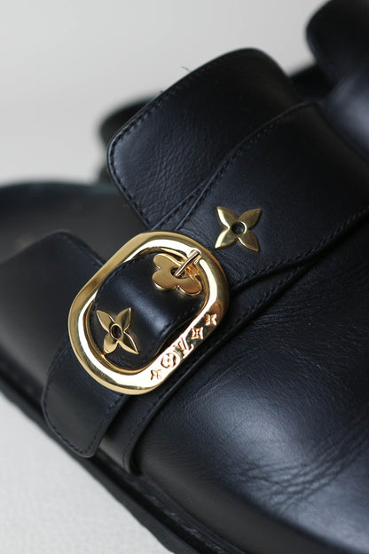 Louis Vuitton Comfort Leather Mules