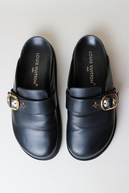 Louis Vuitton Comfort Leather Mules