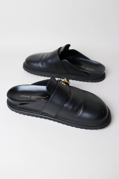 Louis Vuitton Comfort Leather Mules