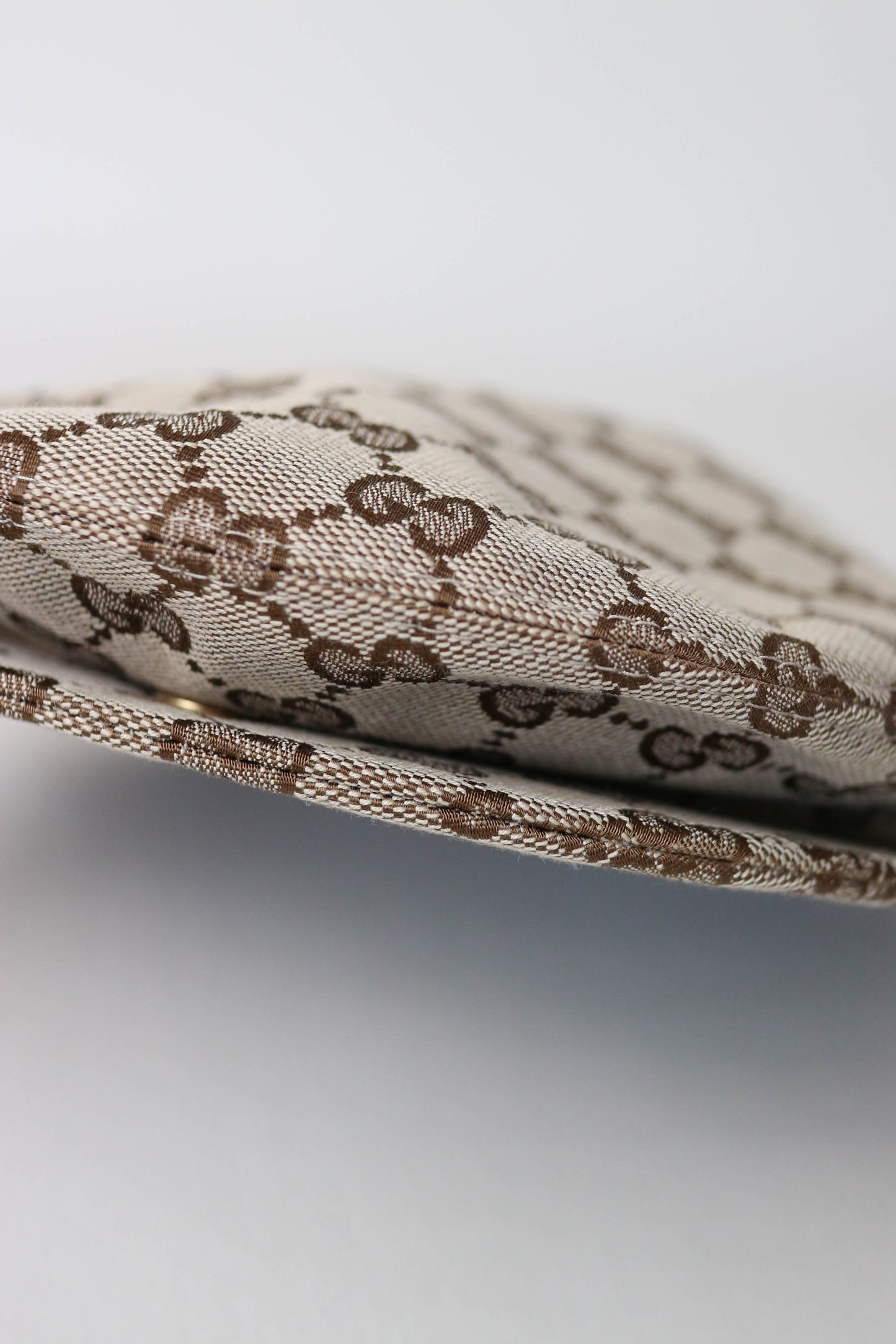 Gucci Monogram Canvas Flat Cap