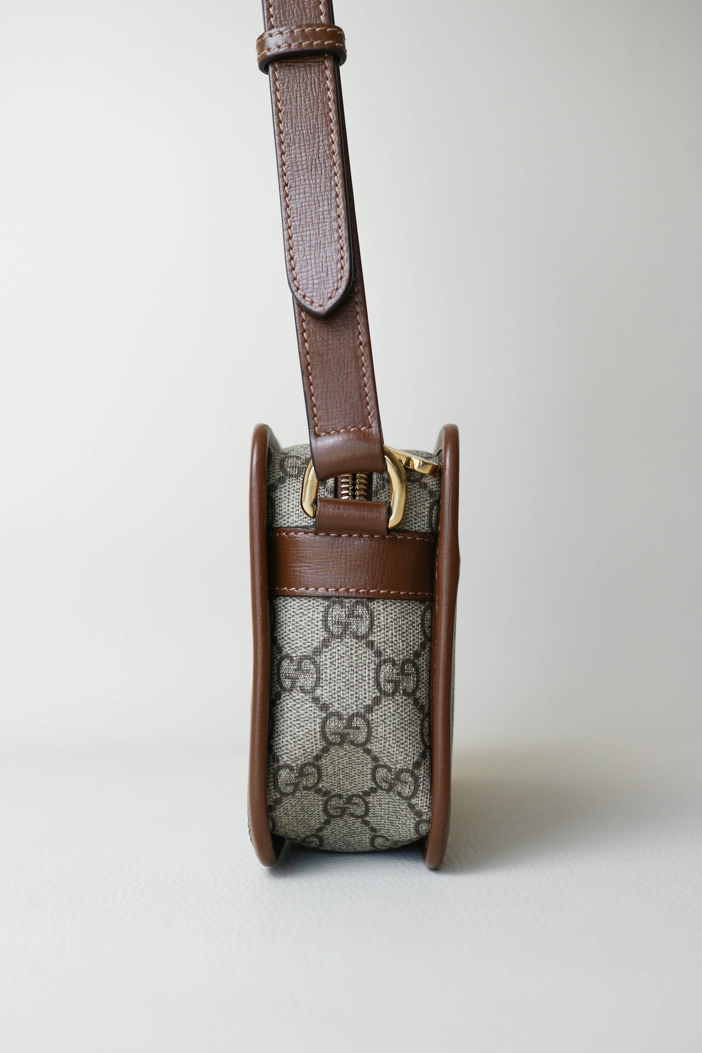 Gucci Camera Monogram Canvas Bag