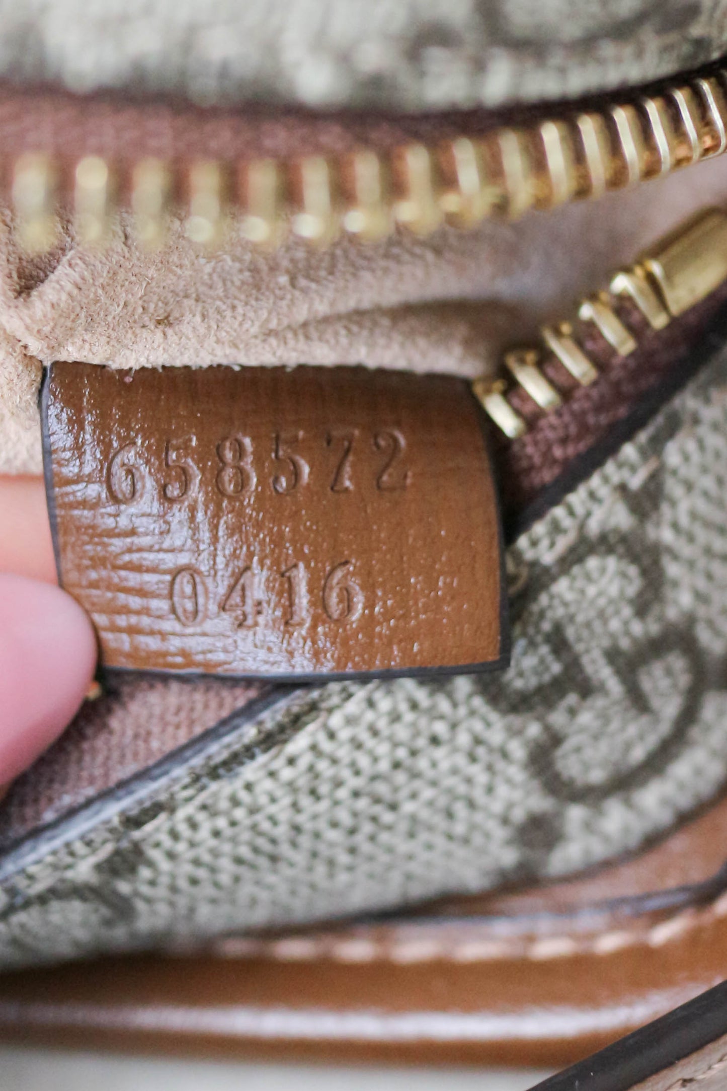 Gucci Camera Monogram Canvas Bag