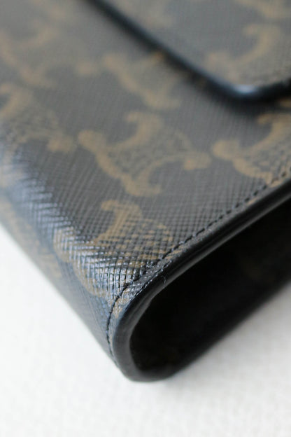 CELINE Triomphe Clutch Bag