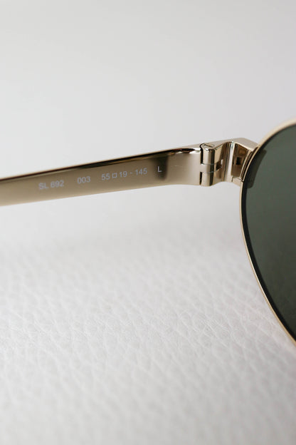 Saint Laurent Oval Sunglasses