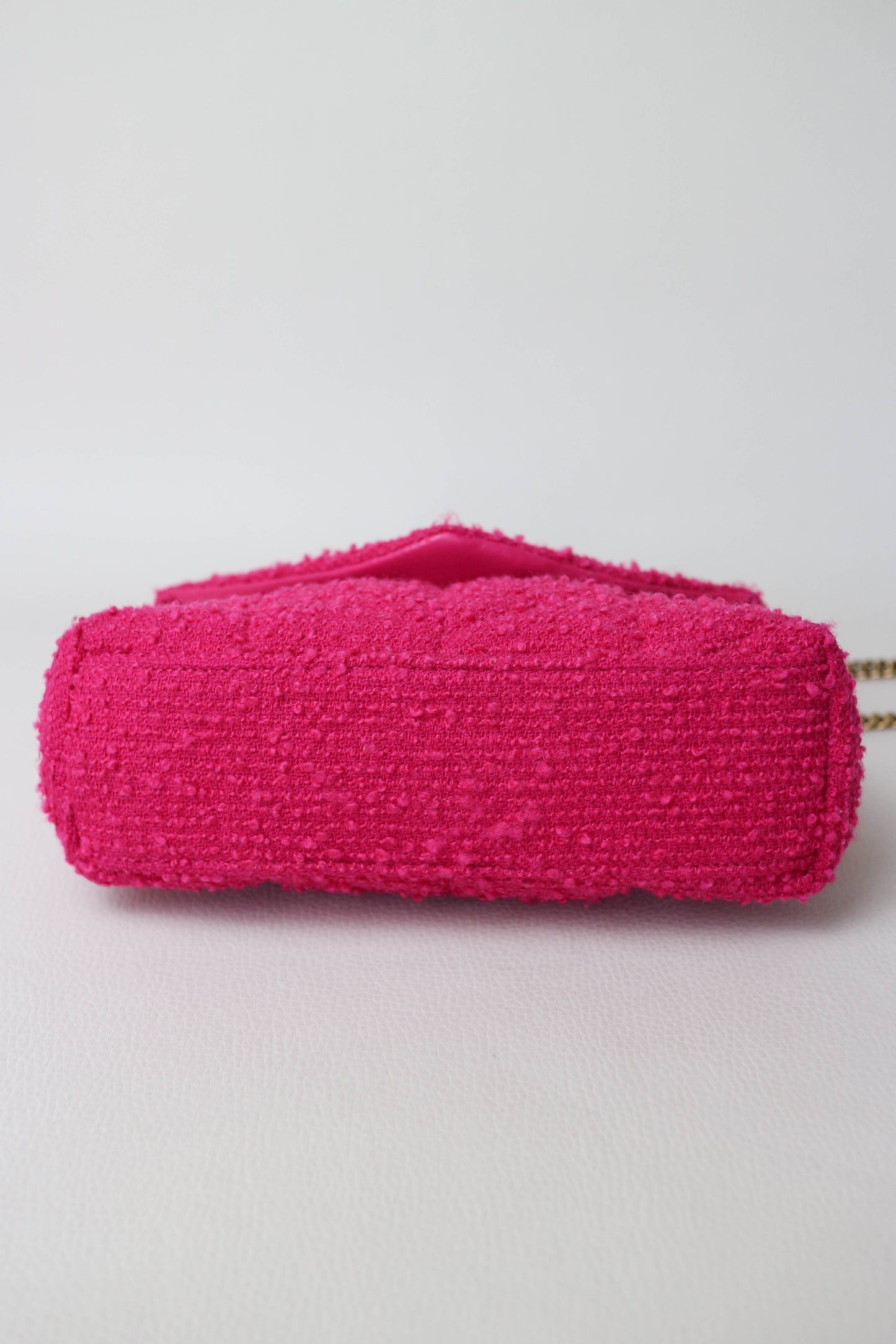 Saint Laurent Loulou Puffer Boucle Bag Pink