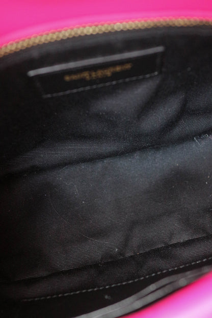 Saint Laurent Loulou Puffer Boucle Bag Pink