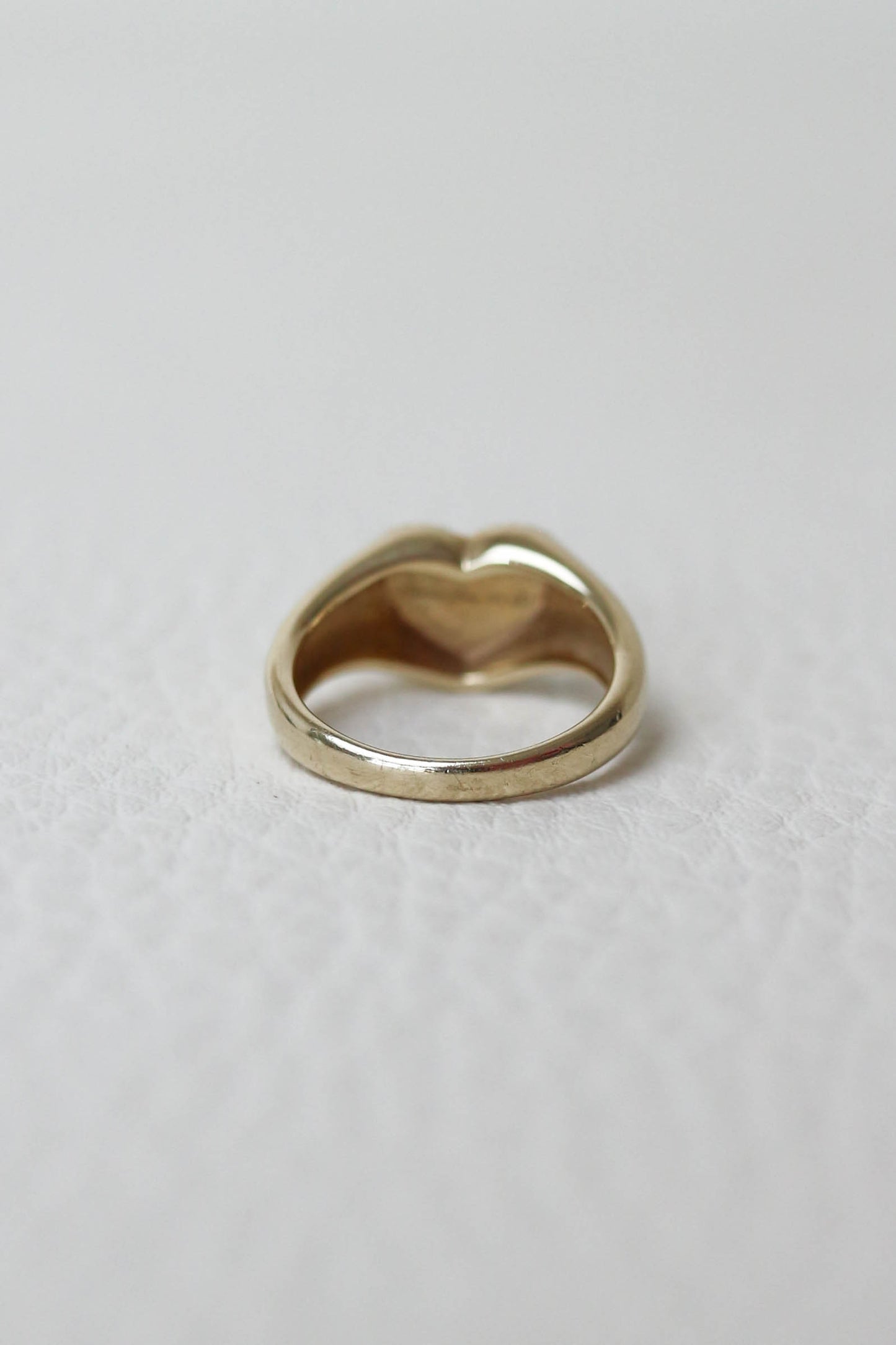 Yvonne Léon Mini Coeur Heart Pinky Ring Gold