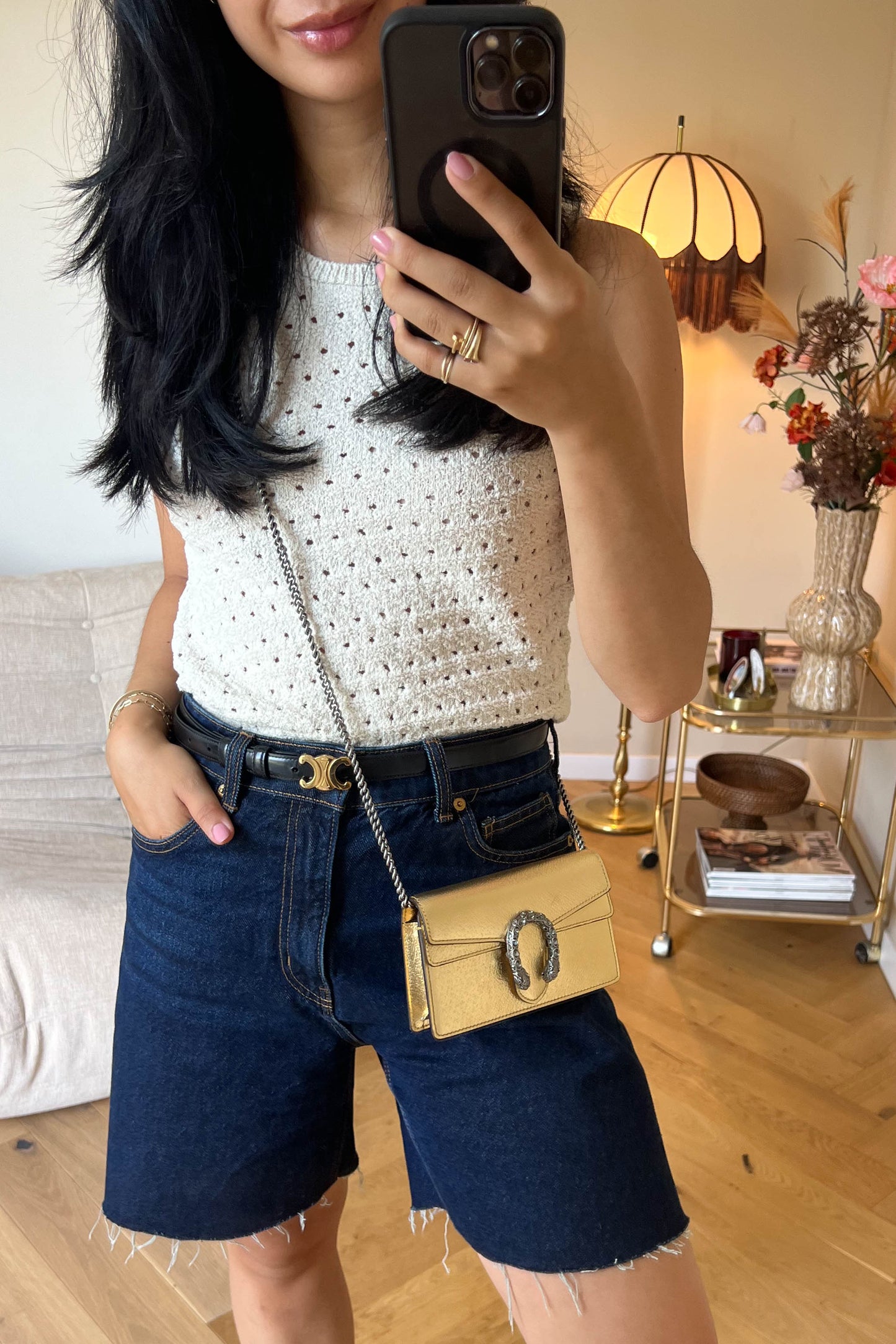 Gucci Dionysus Mini Bag Gold