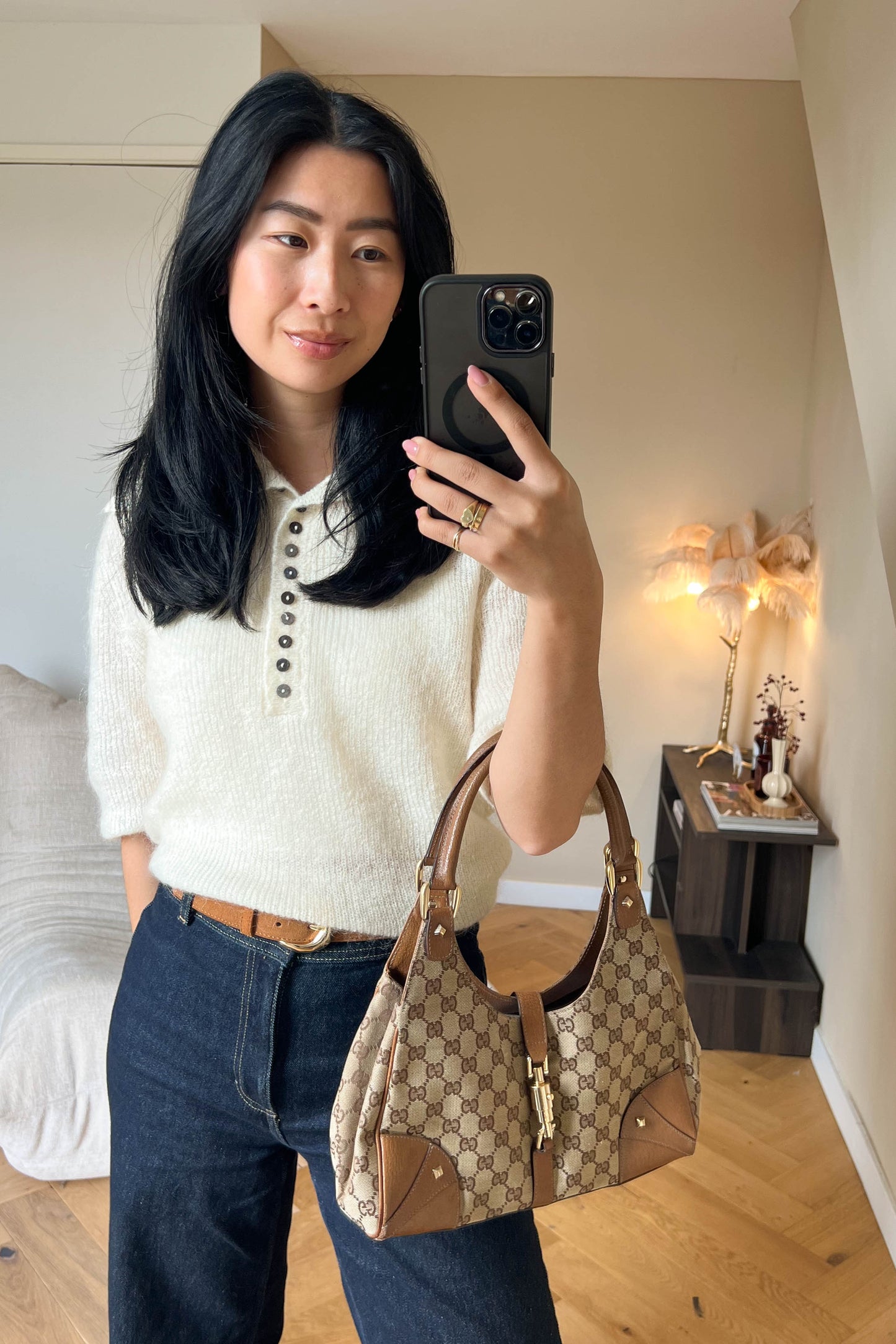 Gucci Vintage Jackie Bag Brown