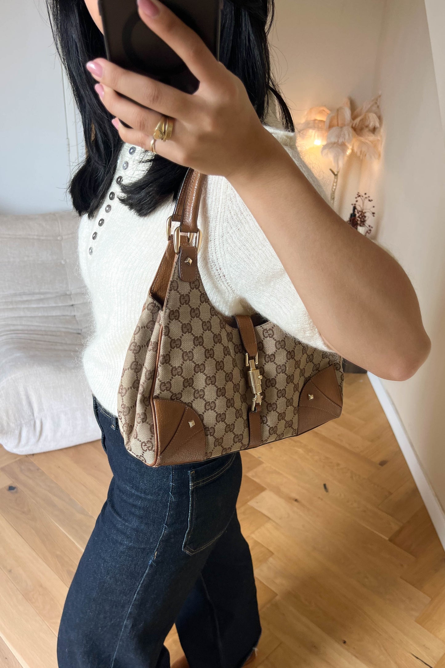 Gucci Vintage Jackie Bag Brown
