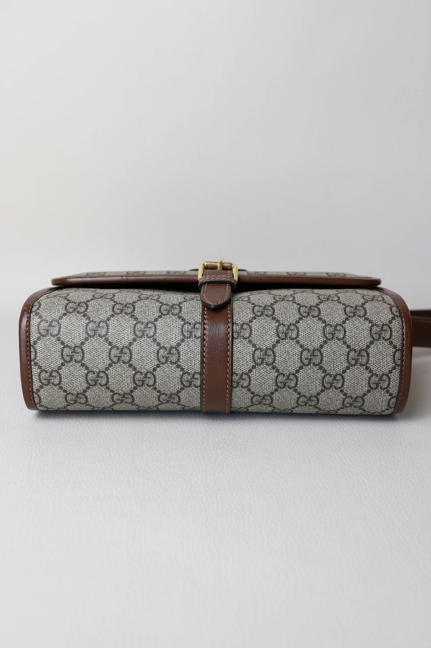 Gucci Monogram Canvas Crossbody Bag