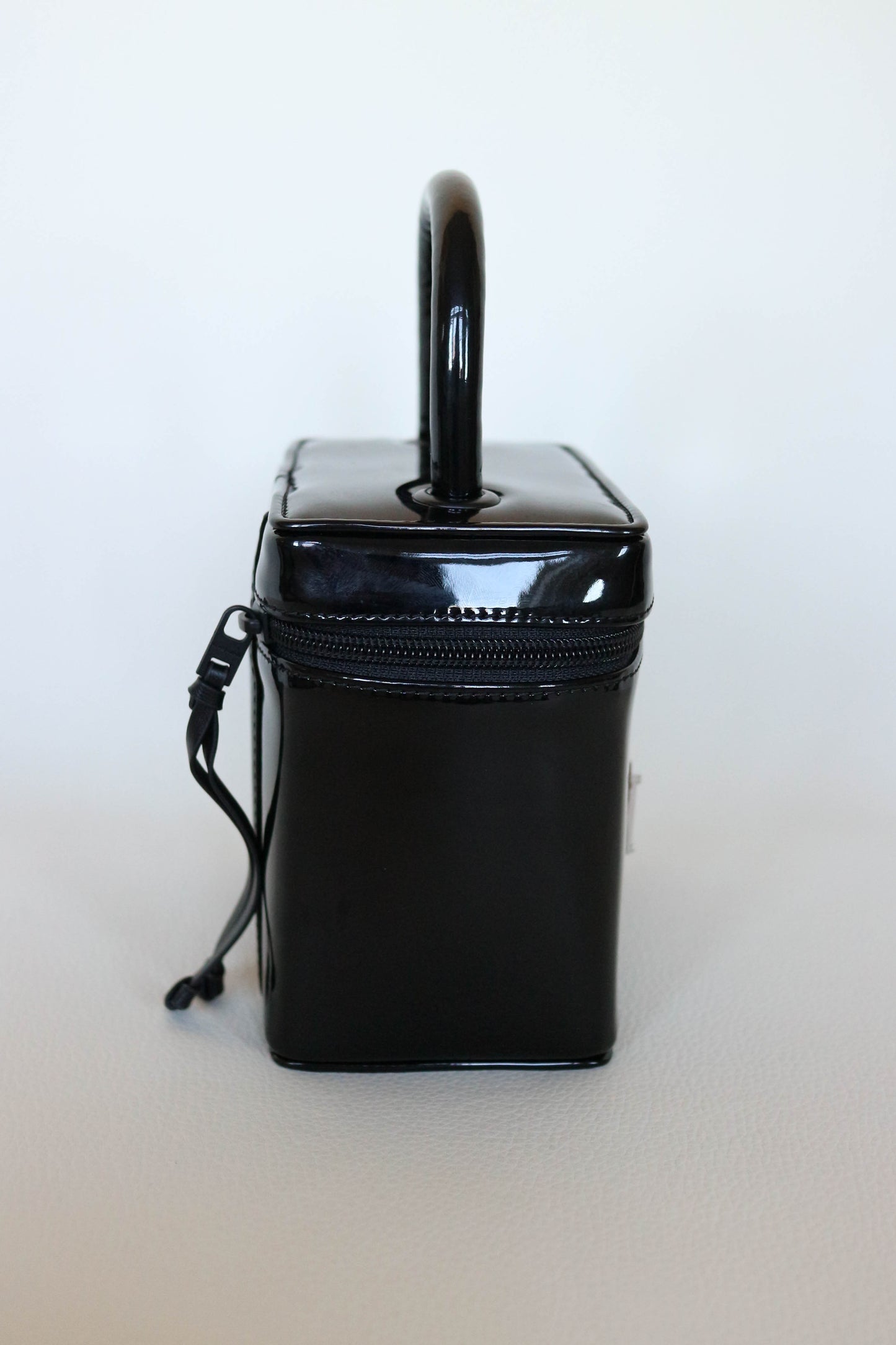 Acne Studios Patent Leather Vanity Bag Black