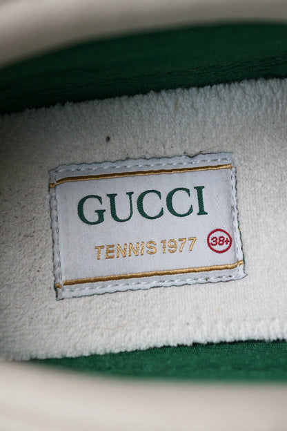 Gucci Tennis 1977 Canvas Slip On Sneakers