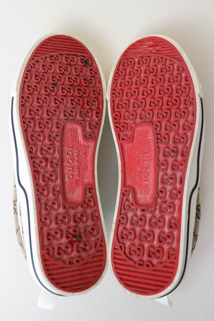 Gucci Tennis 1977 Canvas Slip On Sneakers