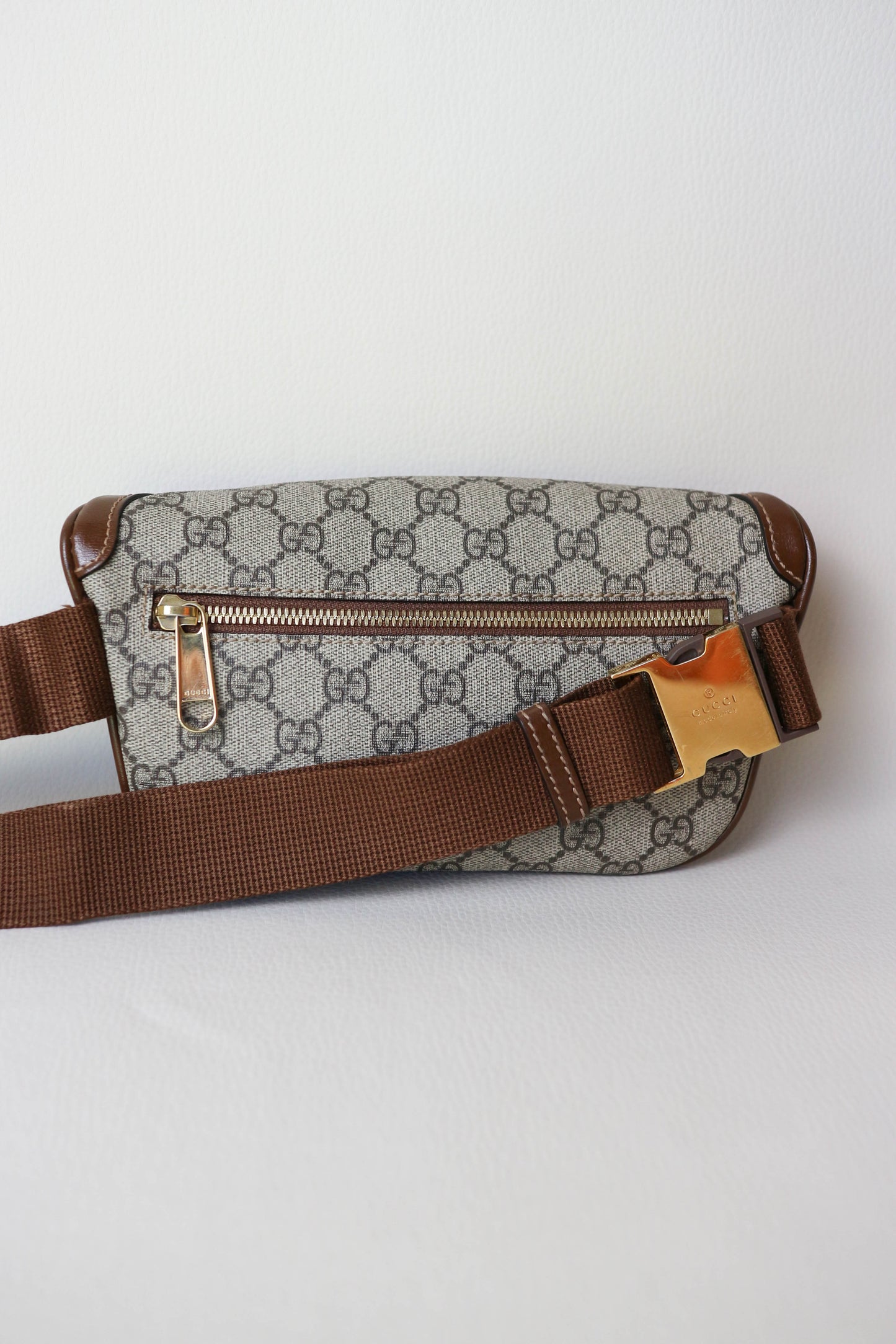 Gucci Monogram Canvas Belt Bag