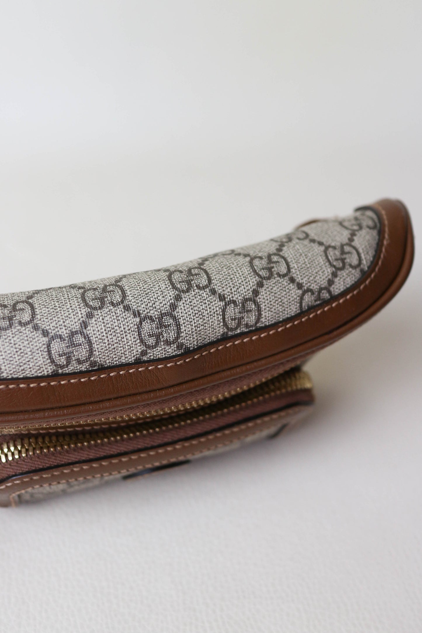 Gucci Monogram Canvas Belt Bag
