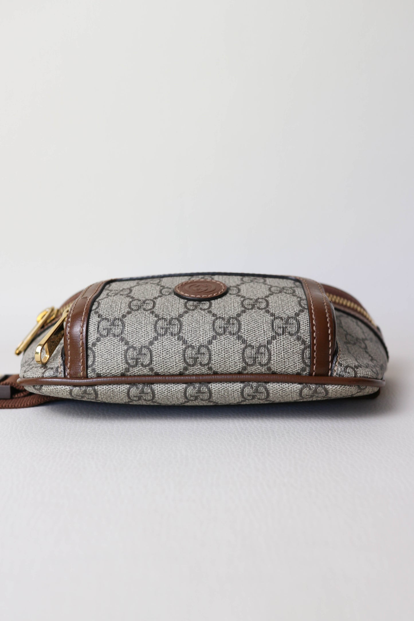 Gucci Monogram Canvas Belt Bag