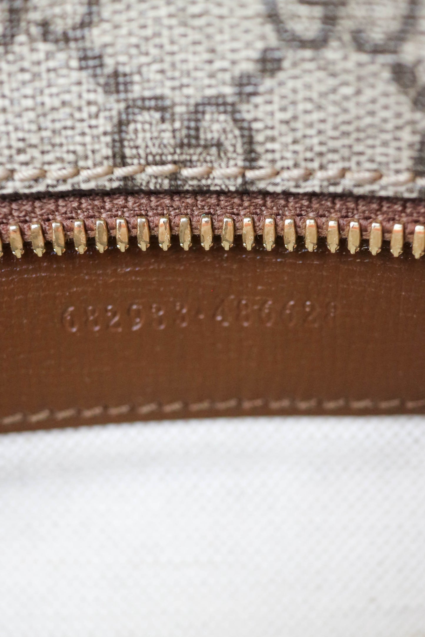 Gucci Monogram Canvas Belt Bag