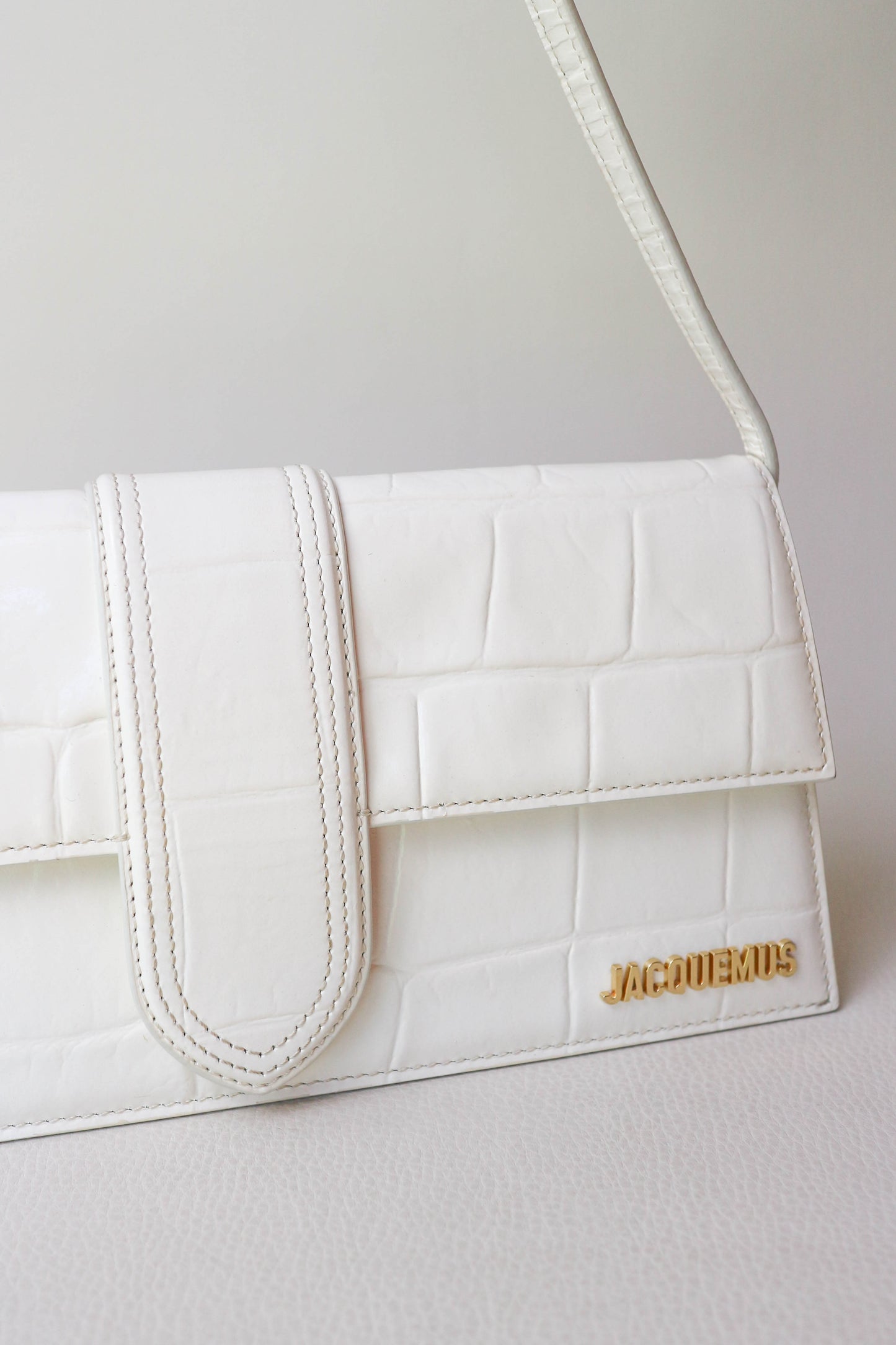 Jacquemus Le Long Bambino Bag Cream