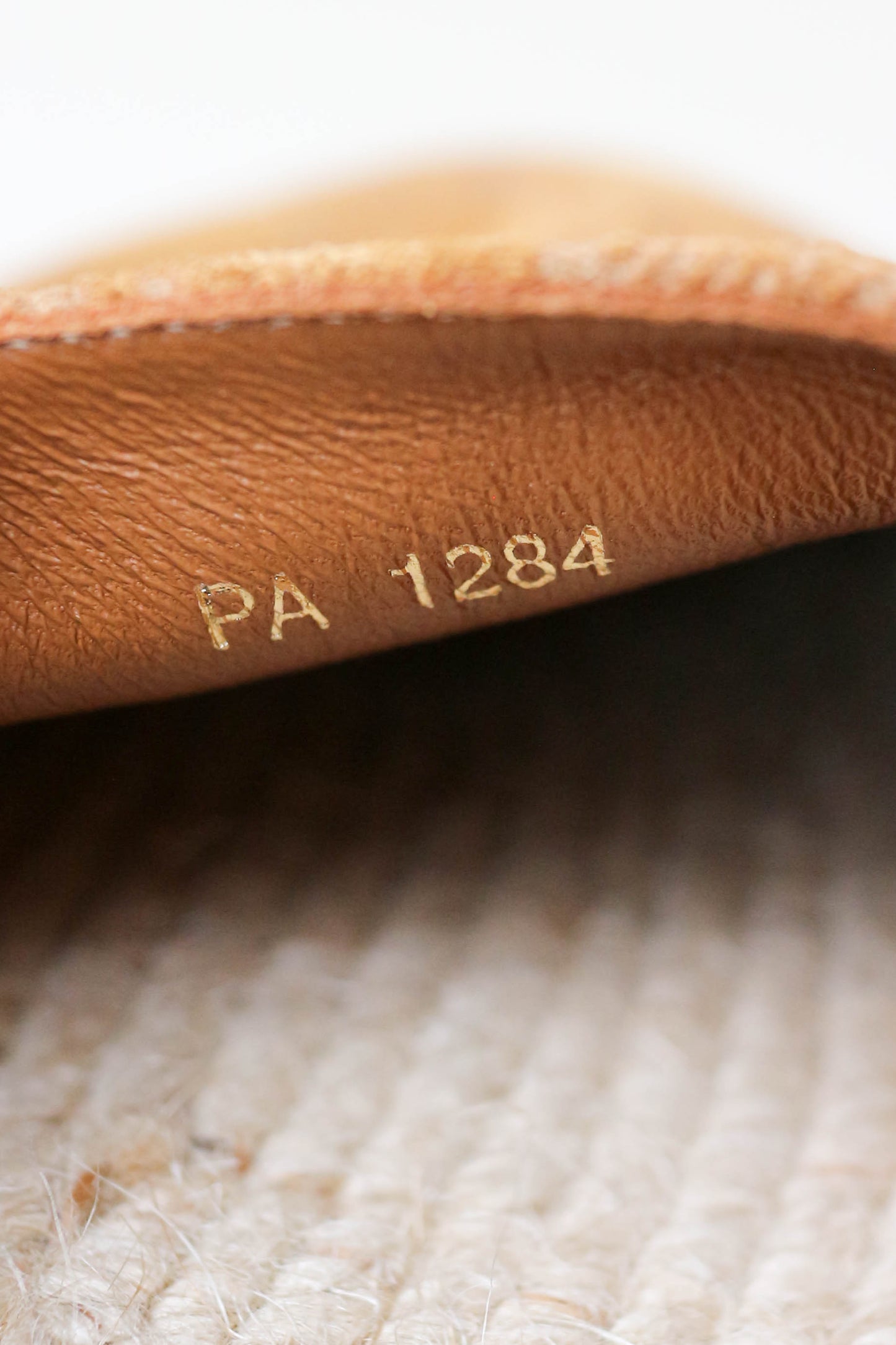 CELINE Triomphe Espadrilles Suede Brown
