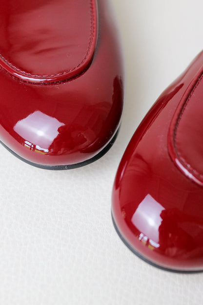Gucci Princetown Loafers Patent Red