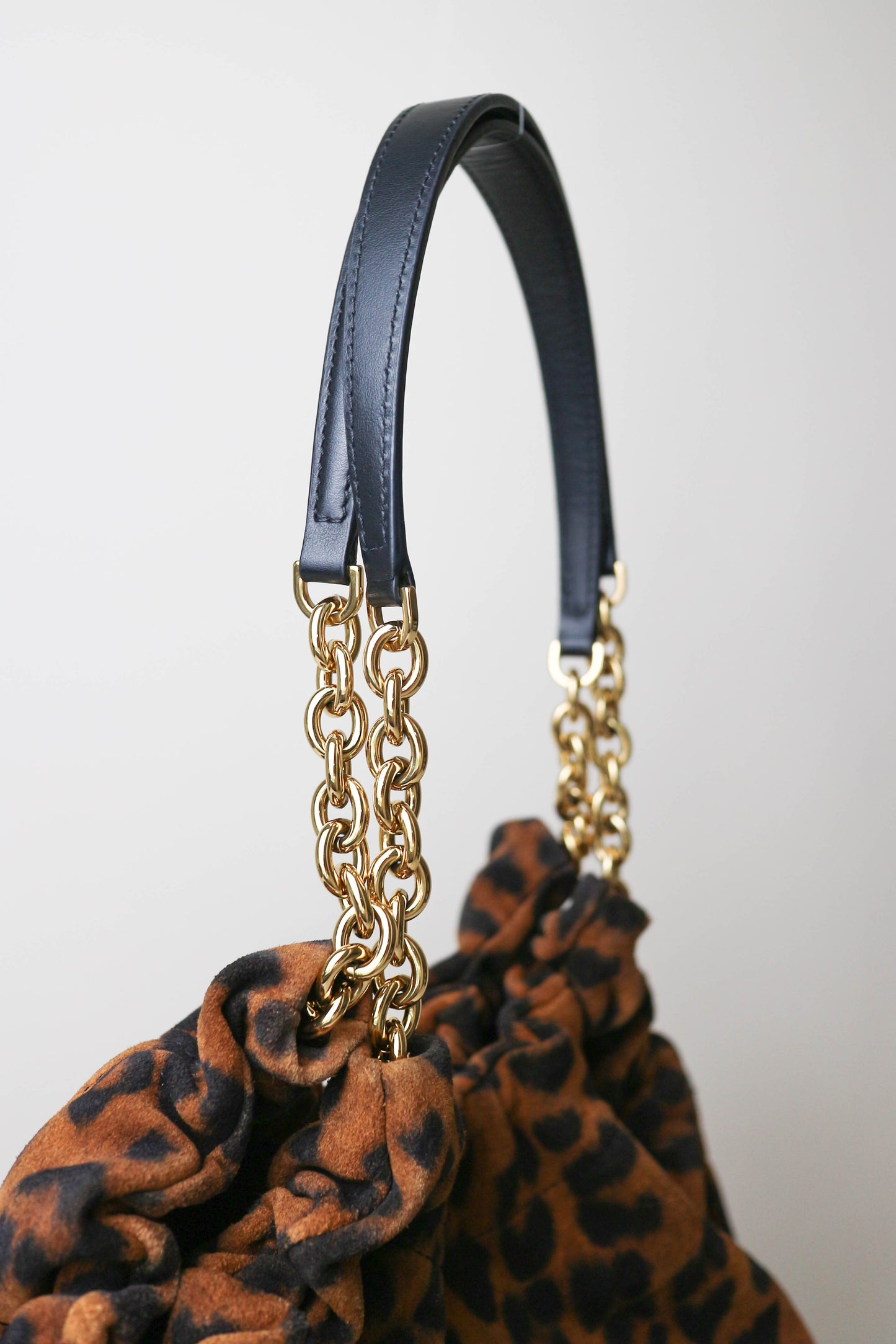 DeMellier Miami Leopard Shoulder Bag