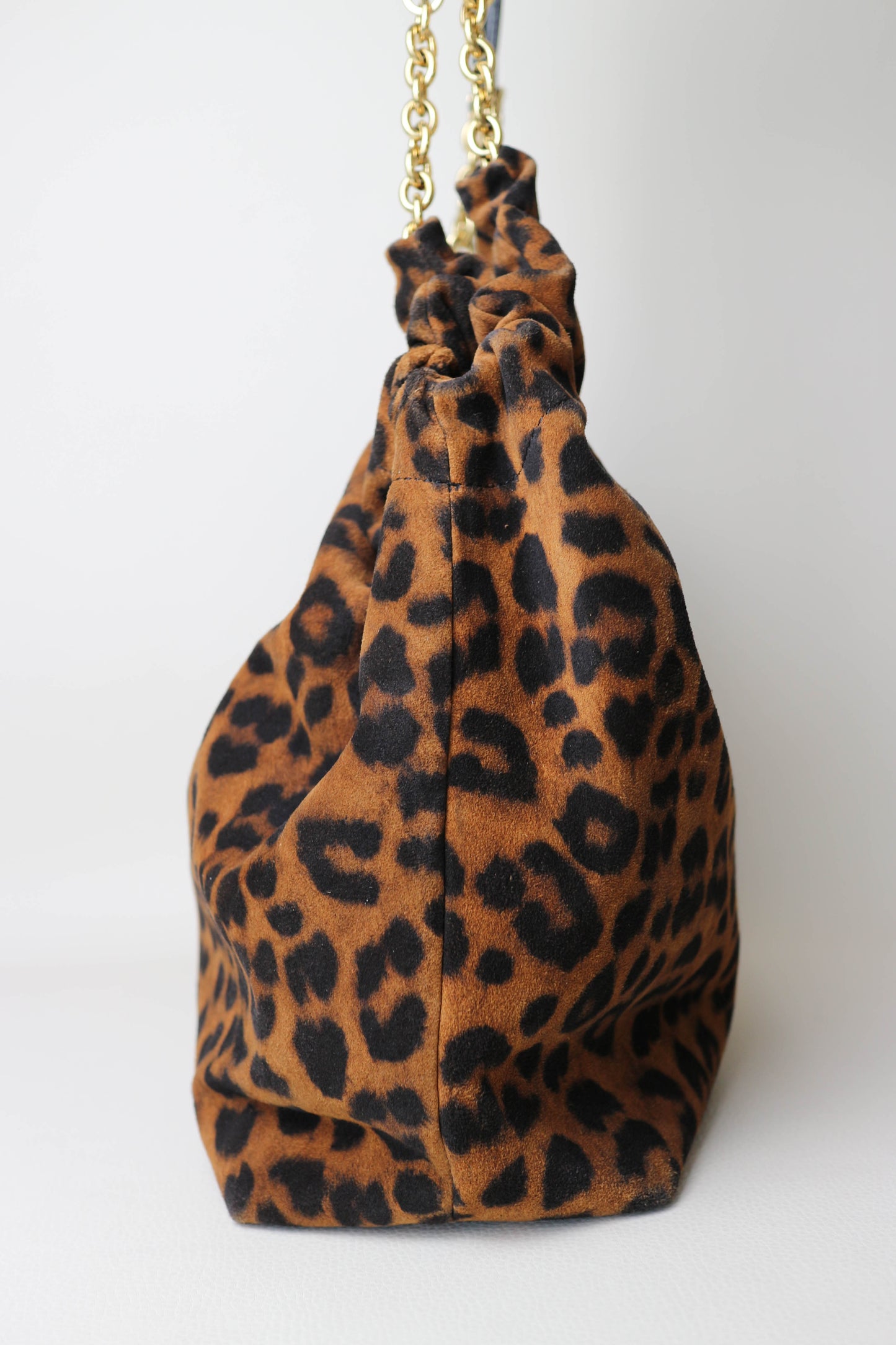 DeMellier Miami Leopard Shoulder Bag