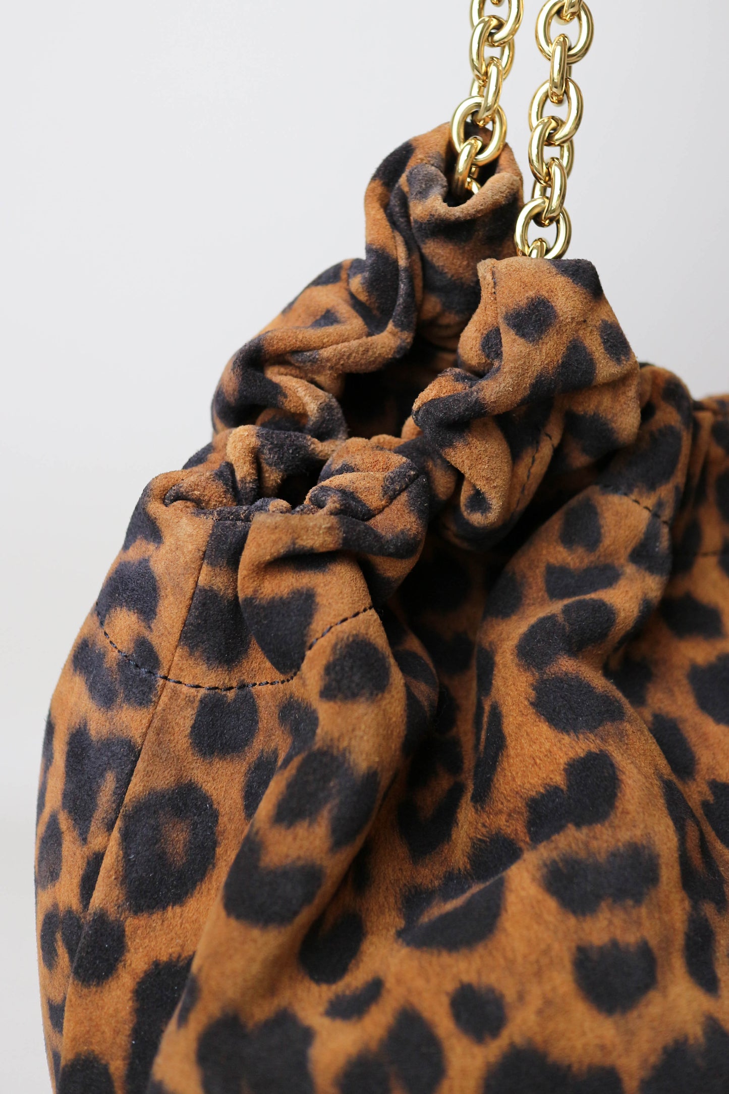 DeMellier Miami Leopard Shoulder Bag