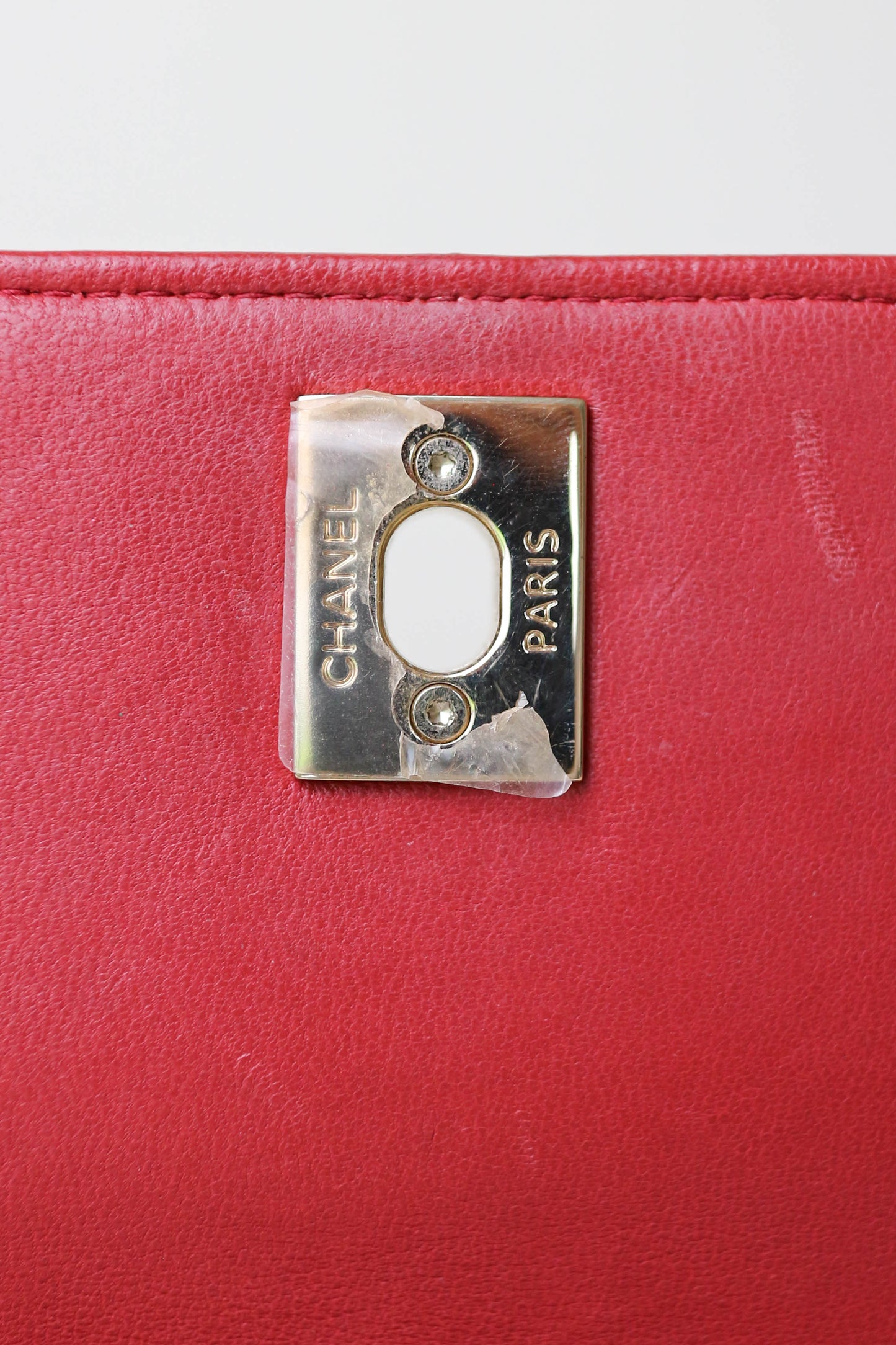 CHANEL Trendy CC Mini Square Bag Red