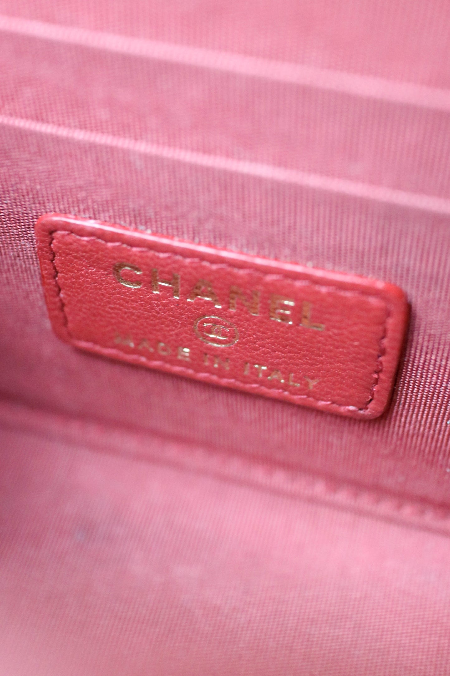 CHANEL Trendy CC Mini Square Bag Red
