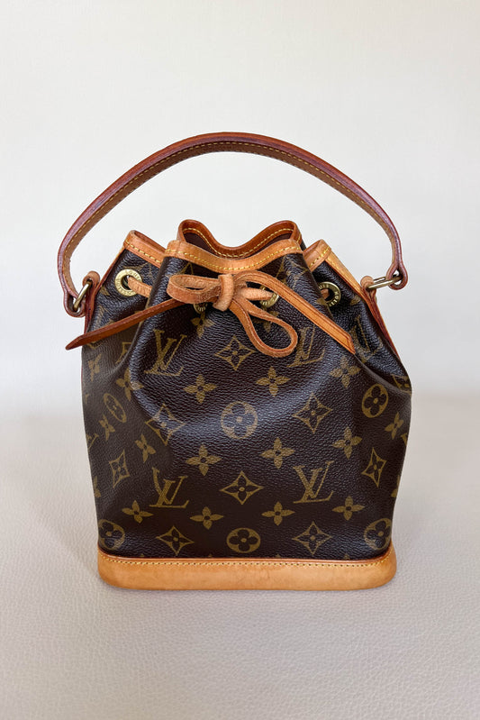 Louis Vuitton Vintage Mini Noé Bucket Bag