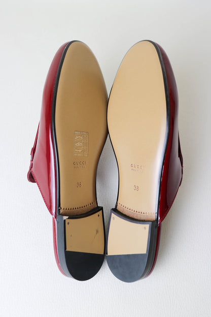 Gucci Princetown Loafers Patent Red