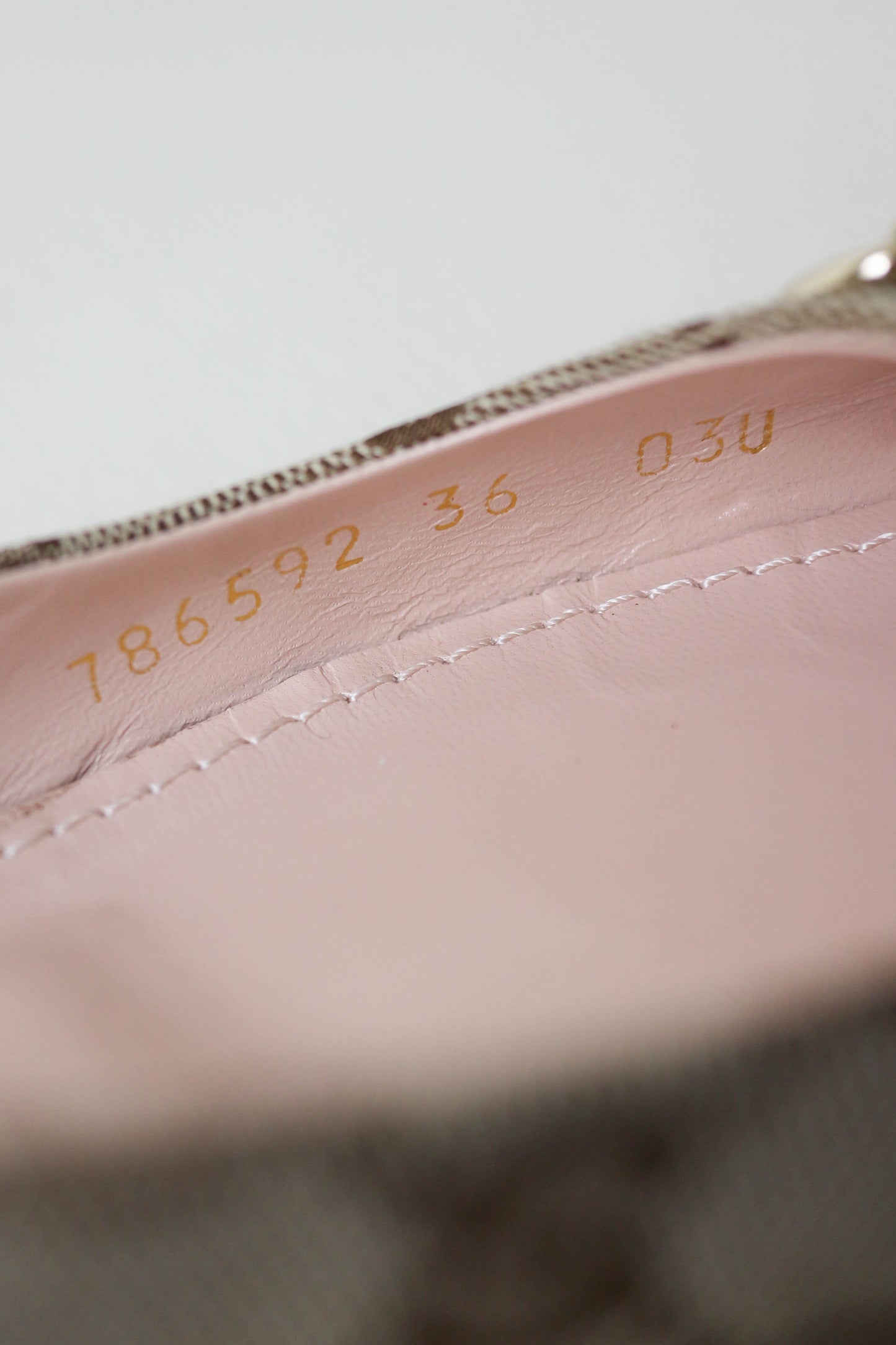 Gucci Monogram Canvas Slingback Sandals