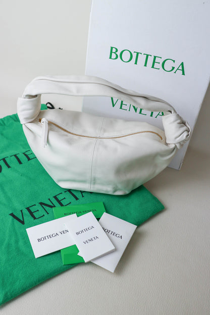Bottega Veneta Double Knot Bag White