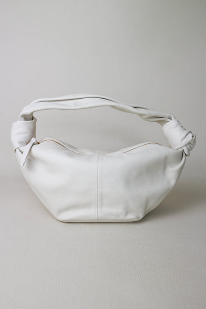 Bottega Veneta Double Knot Bag White
