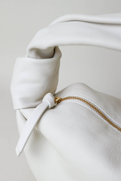 Bottega Veneta Double Knot Bag White