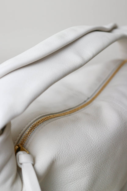 Bottega Veneta Double Knot Bag White