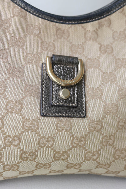 Gucci Vintage Monogram Canvas Shoulder Bag