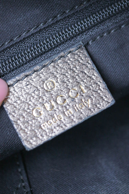 Gucci Vintage Monogram Canvas Shoulder Bag