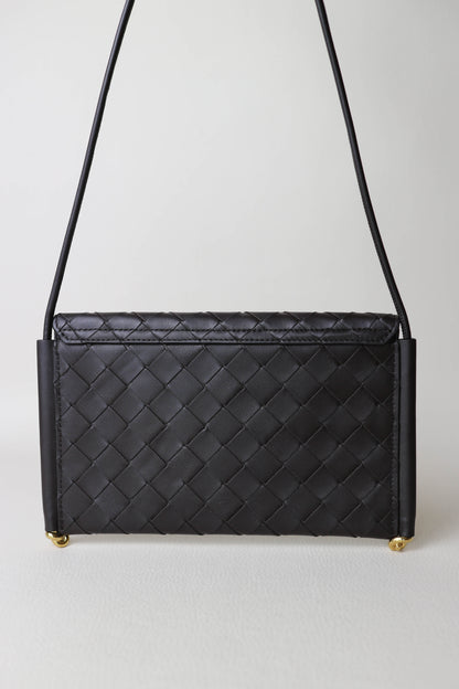 Bottega Veneta Solstice Pouch Bag Brown
