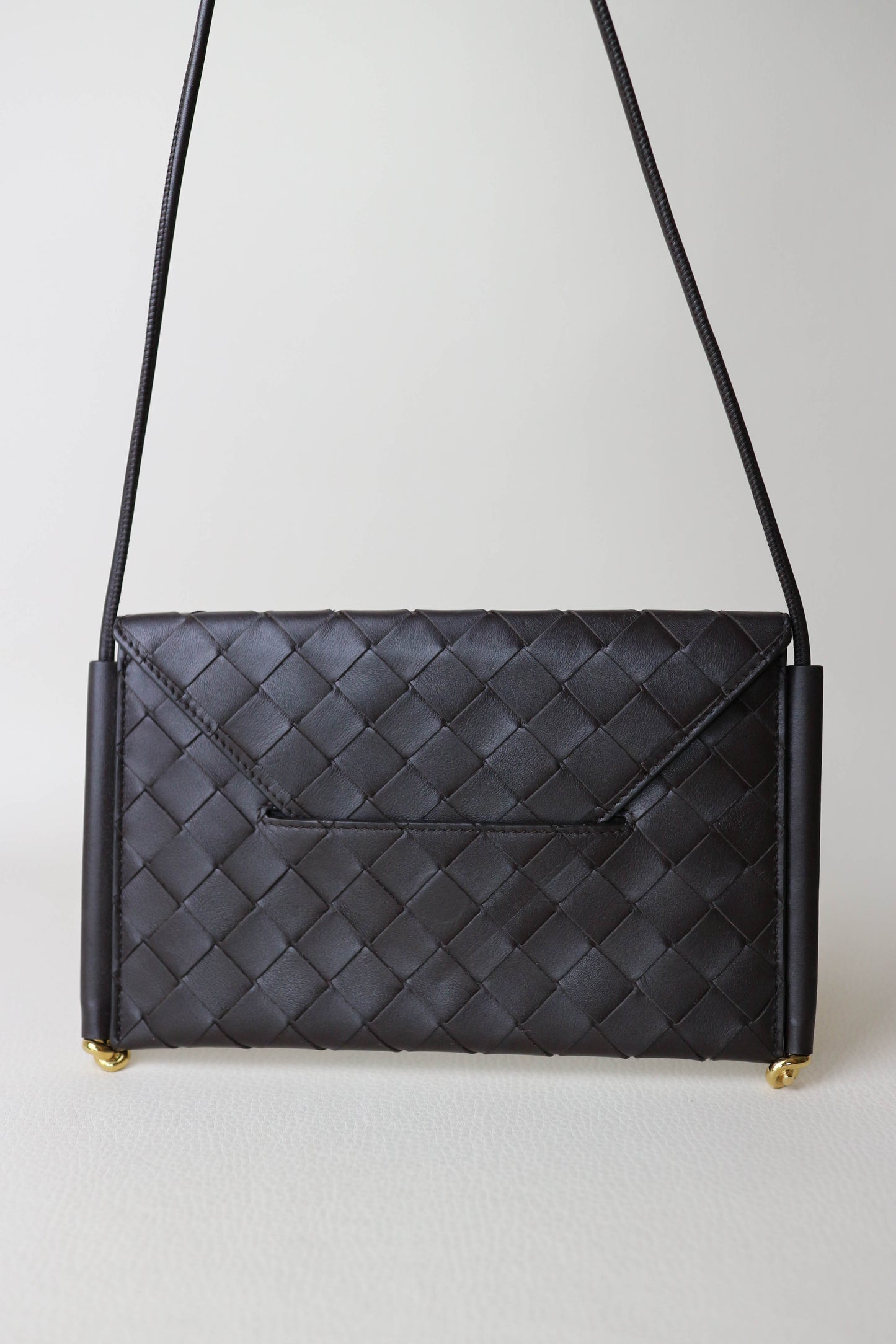 Bottega Veneta Solstice Pouch Bag Brown