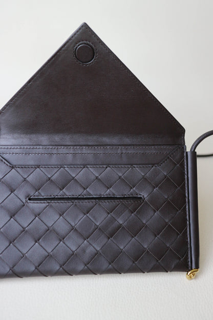 Bottega Veneta Solstice Pouch Bag Brown
