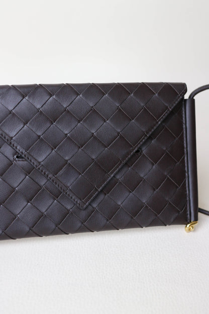 Bottega Veneta Solstice Pouch Bag Brown