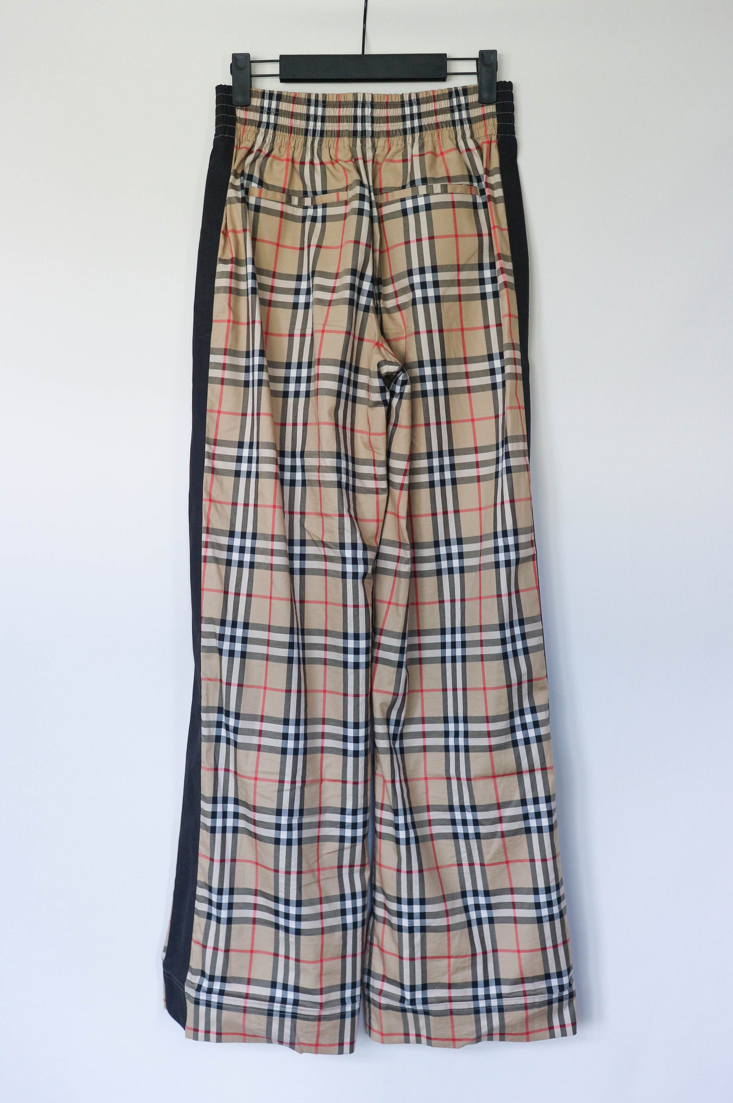 Burberry Logo Checked Pants