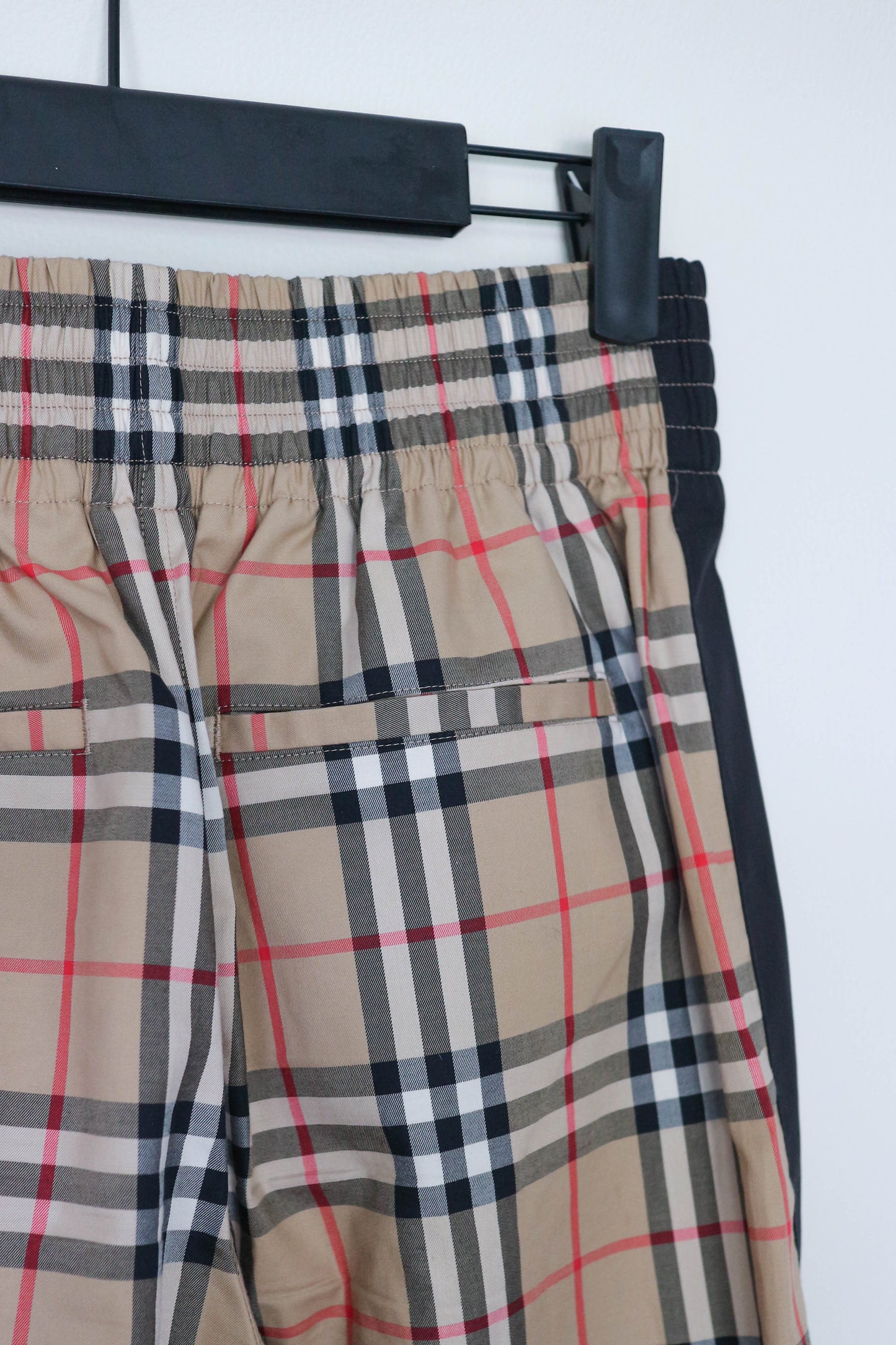 Burberry Logo Checked Pants