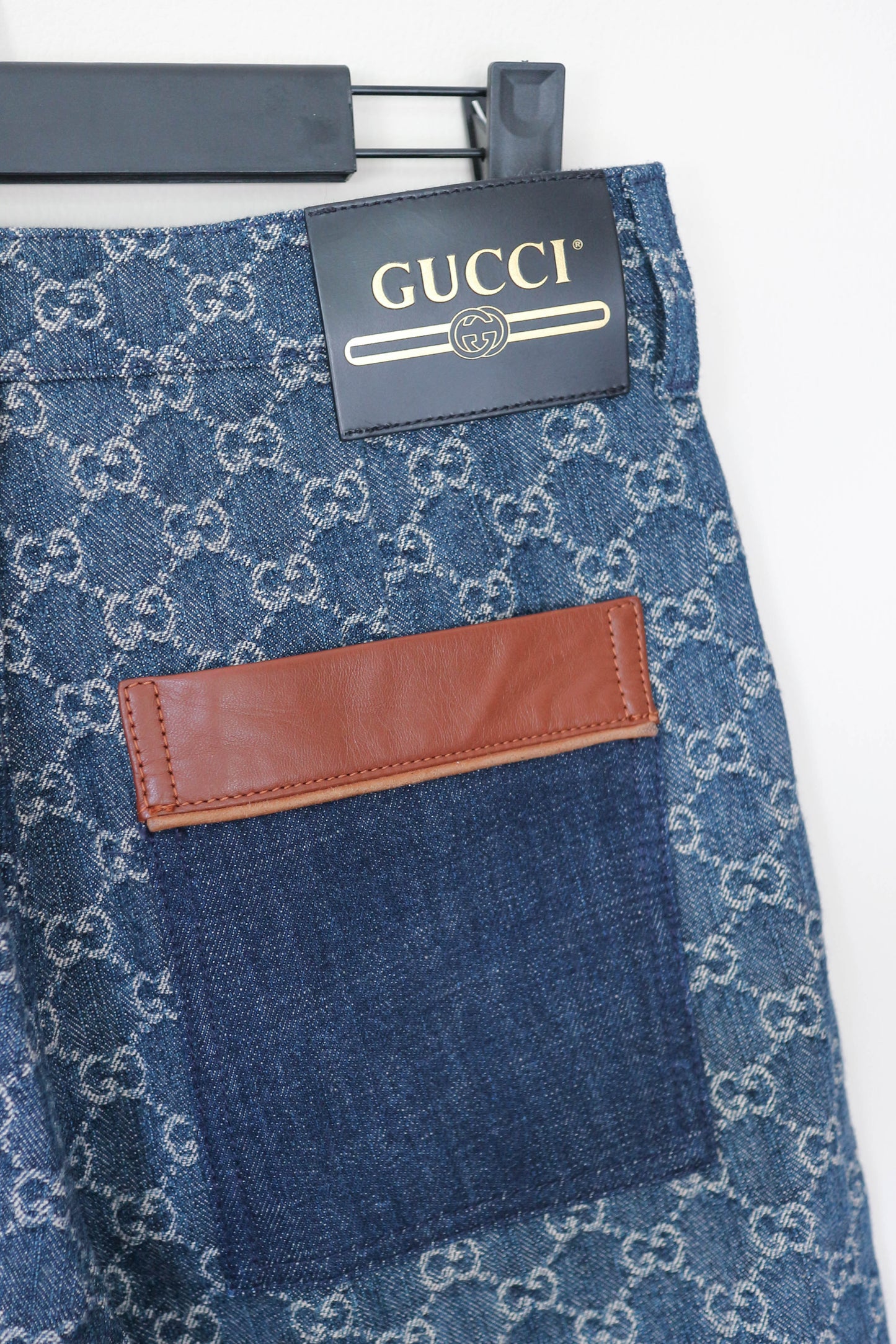 Gucci Denim GG Monogram Jeans